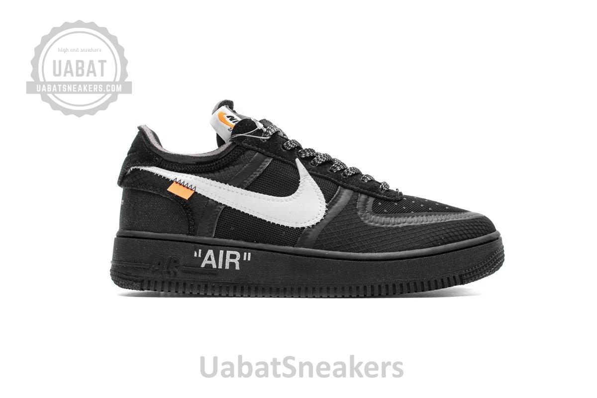 AO4606-001 OFF White X Air Force 1 Low Black - Image 5