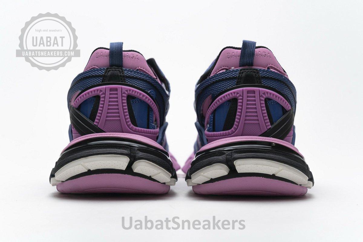 570391 W2GN3 4050 Blenciaga Track 2 Sneaker Blue Pink - Image 7