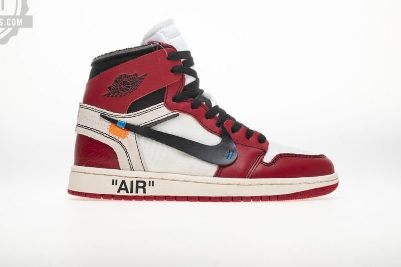 OFF-WHITE x Air Jordan 1 High OG 10X“Chicago”AA3834-101 - Image 8