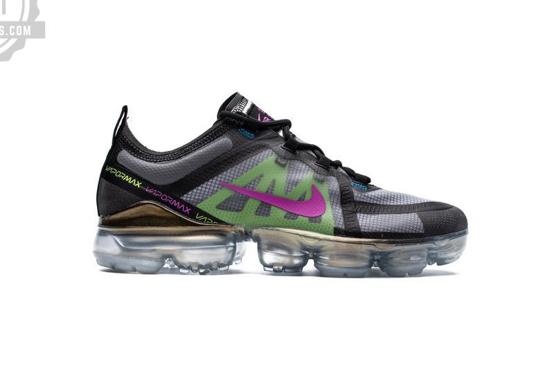 Nike VaporMax 2019 Black Active Fuchsia AT6810-001 - Image 2