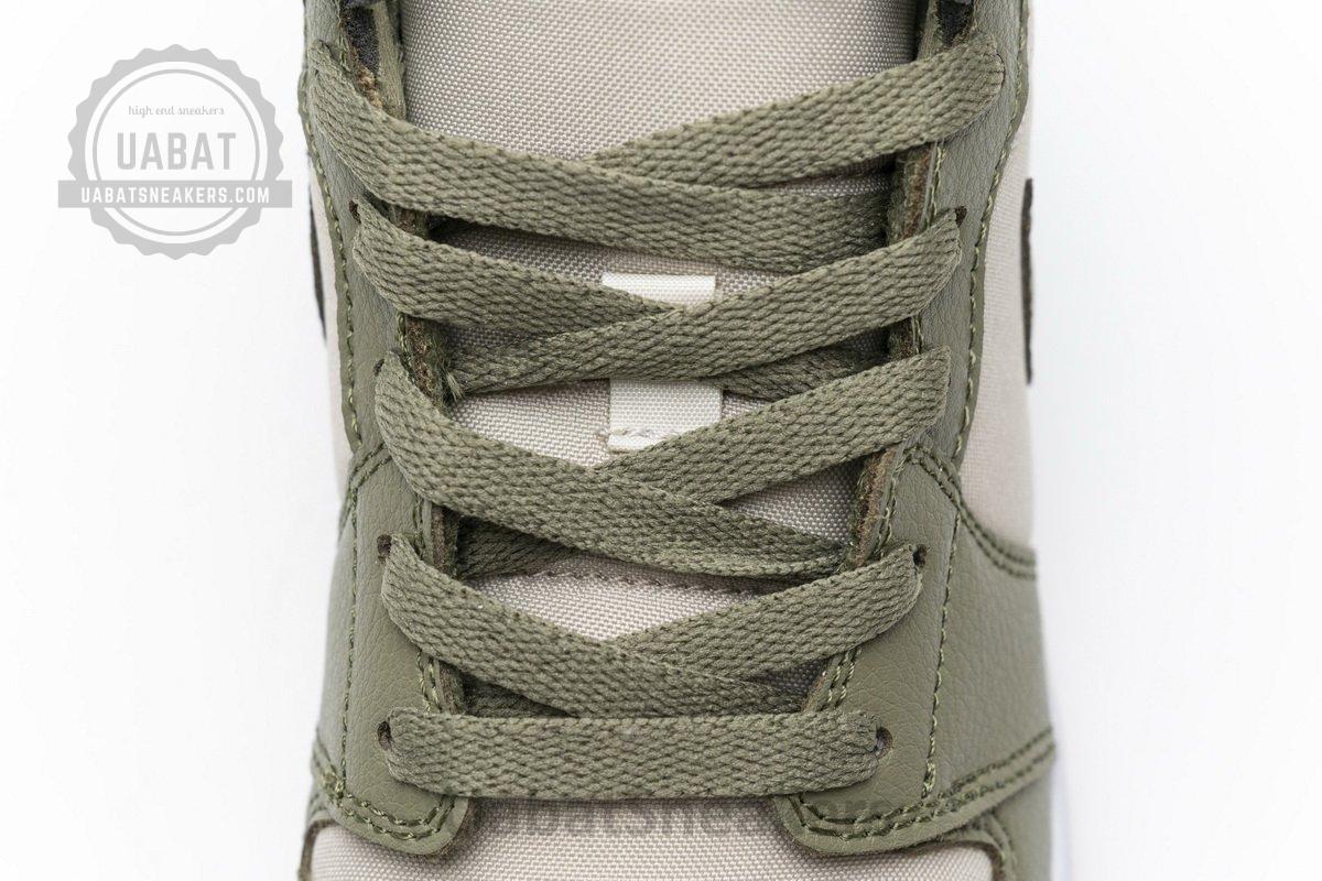 555112-225 Air Jordan 1 Mid GS Trooper Bleached Coral - Image 8