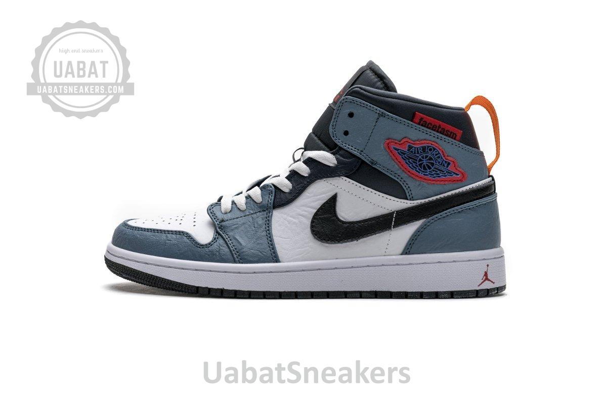 CU2802-100 Air Jordan 1 Mid Facetasm Blue Teal - Image 14