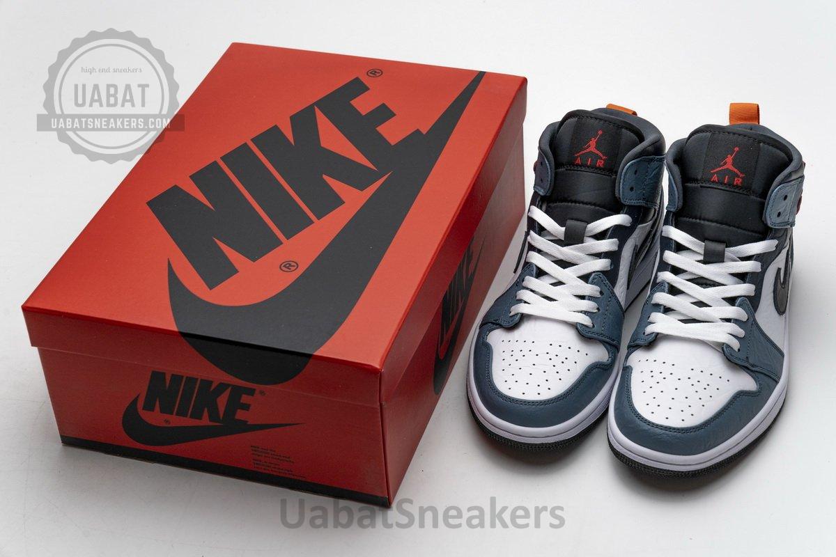 CU2802-100 Air Jordan 1 Mid Facetasm Blue Teal - Image 5