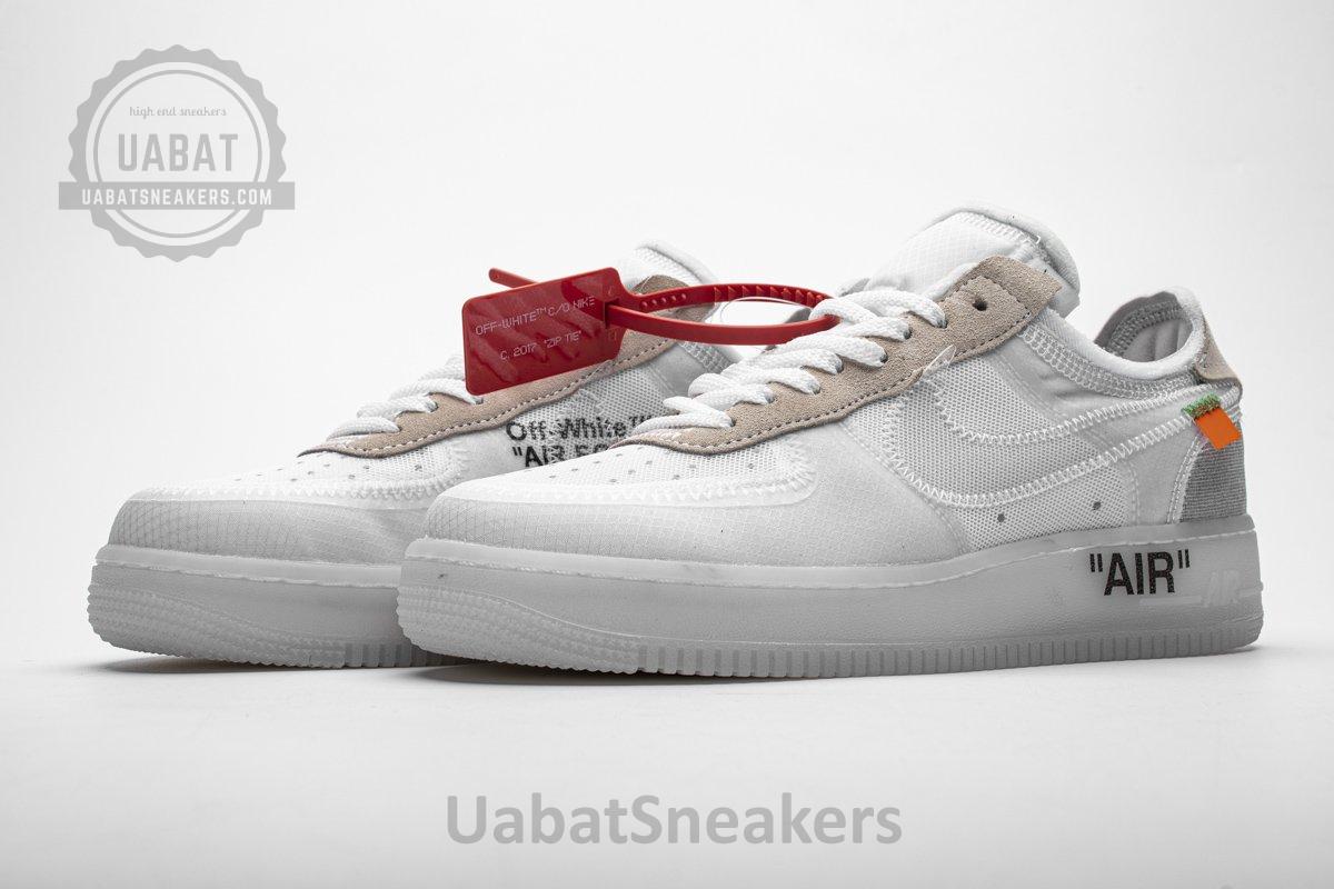 AO4606-100 OFF White X Air Force 1 Low White - Image 4
