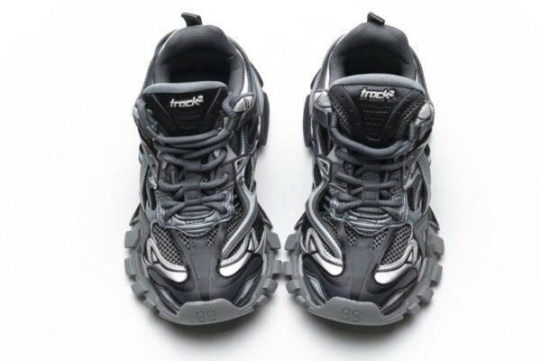 568615 W2GN3 1285 Blenciaga Track 2 Sneaker Charcoal - Image 4