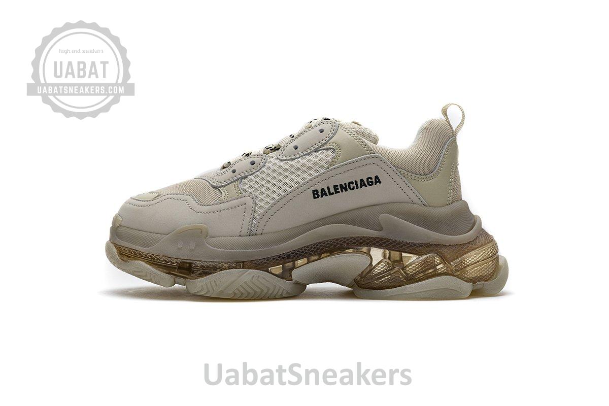 544351 W09O1 2178 Balenciaga Triple S Champagne - Image 12