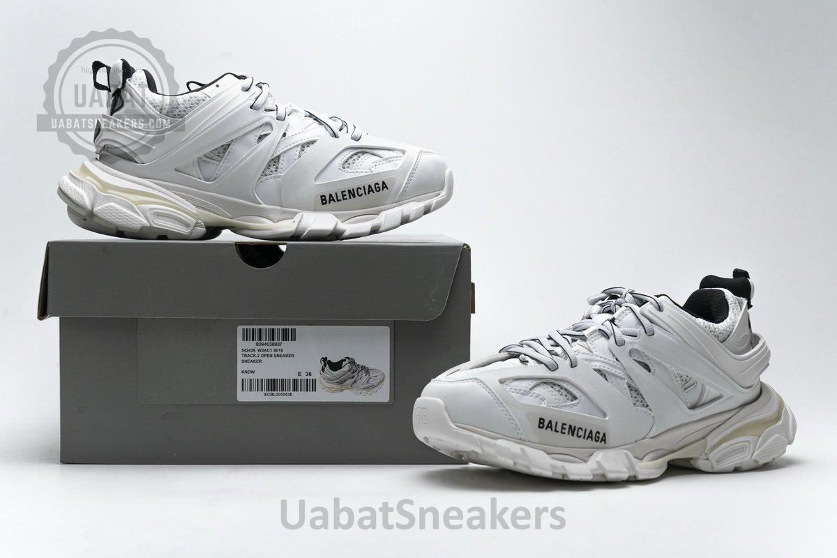 542436 W3AC1 9010 Balenciaga Tess S.Black White - Image 2