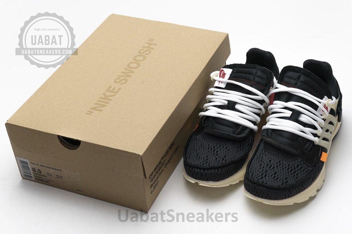 AA3830-001 OFF-WHITE x Nike Air Presto - Image 3