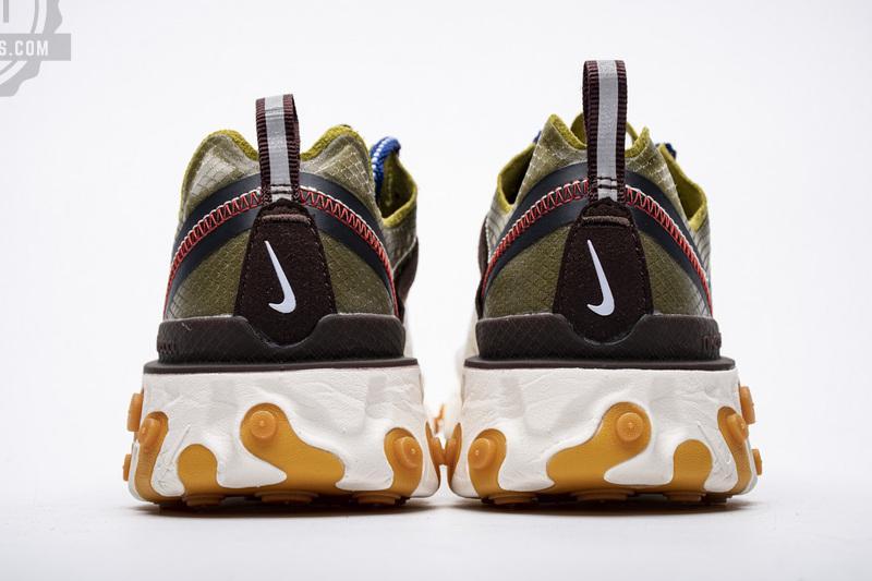Nike React Element 87 “Moss” AQ1090-300 - Image 5