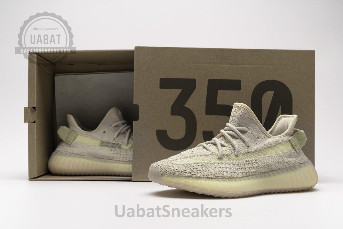 FX9028 adidas Yeezy Boost 350 V2 “Flax”Real Boost - Image 9