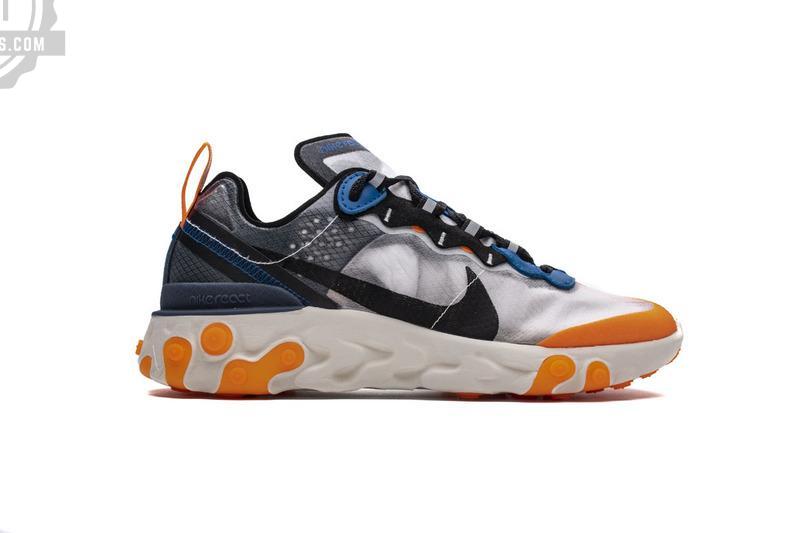 Nike React Element 87Undercover“Total Orange” AQ1090-004 - Image 7