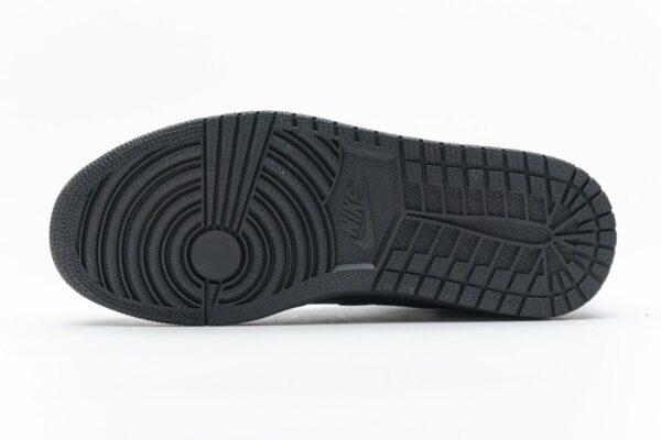 CU2804-300 Edison Chen x Air Jordan 1 Mid “Fearless Black” - Image 14