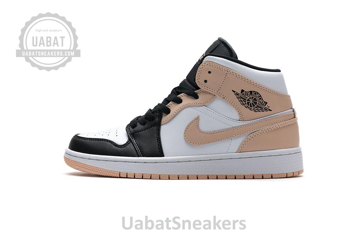 554725-133 Air Jordan 1 Mid Crimson Tint