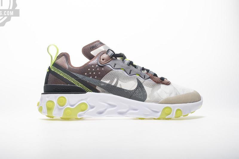 Nike React Element 87 “Brown green” AQ1090-002 - Image 8