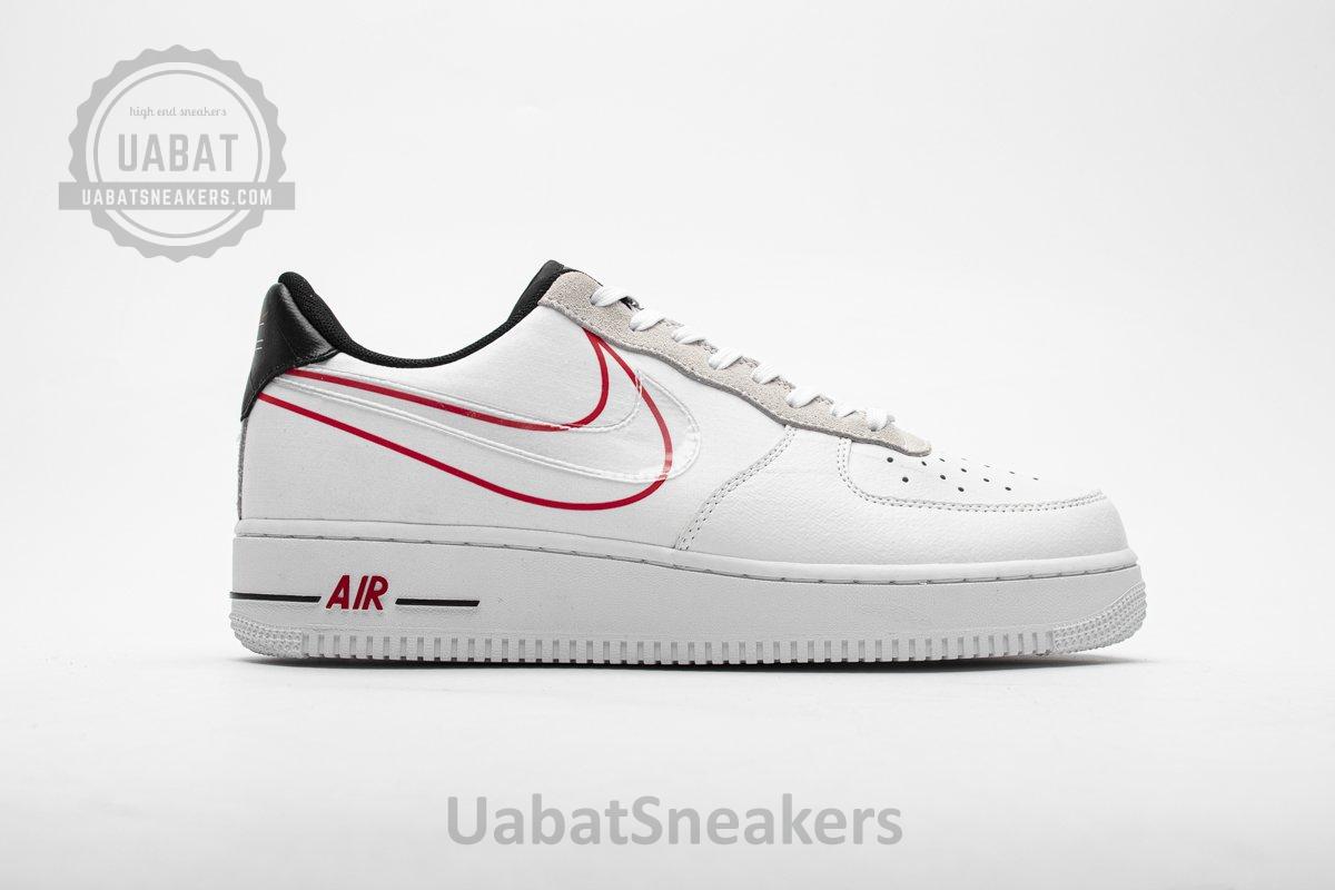 CK9257-100 Nike Air Force 1 '07 LV8 White Black Pure Platinum - Image 6