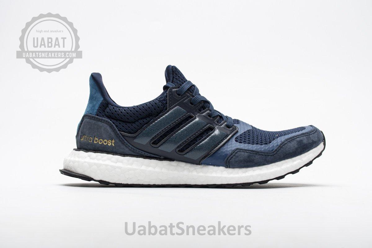 EF0725 adidas Ultra Boost S&L Collegiate Navy Real Boost - Image 2
