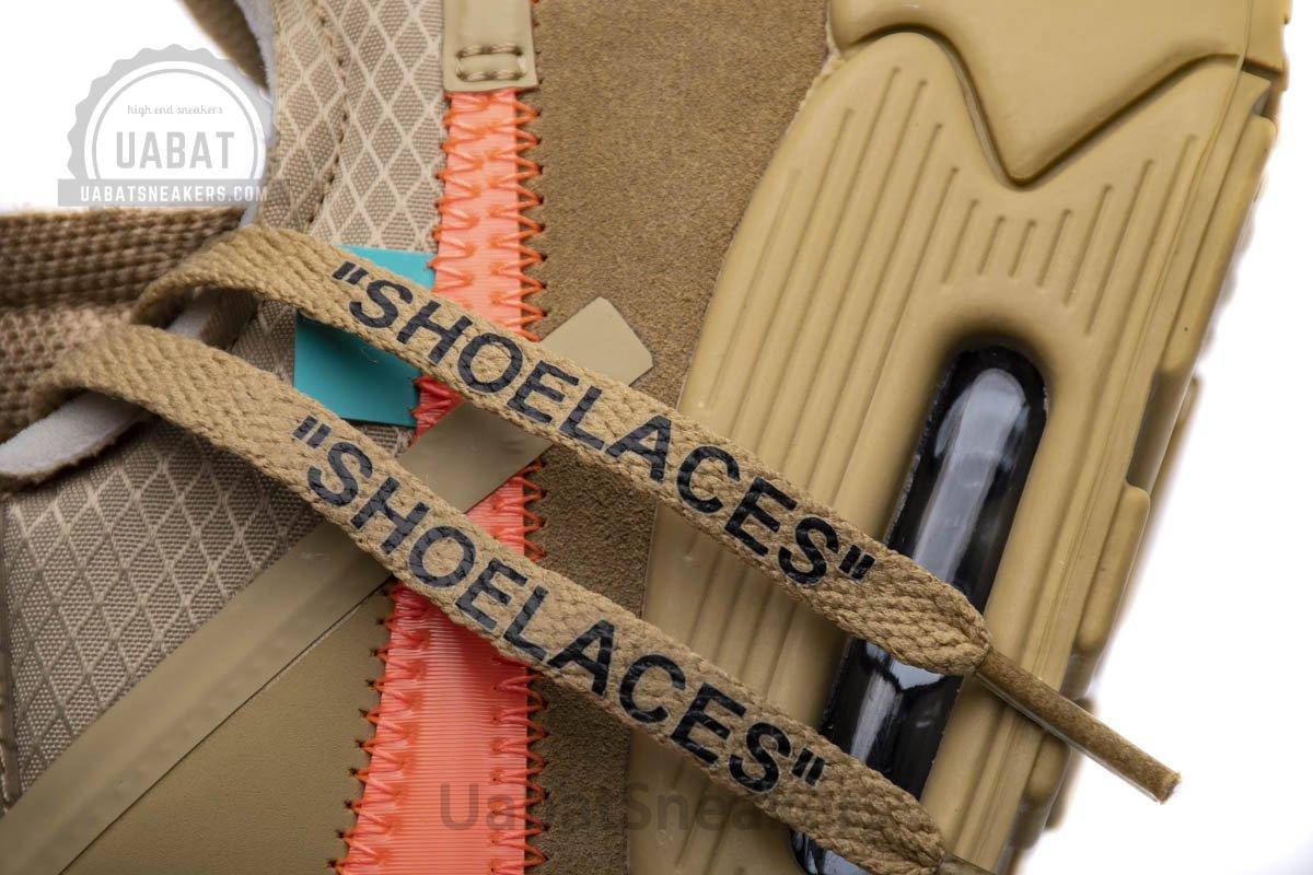 AA7293-200 Off-White x Nike Air Max 90 “Desert Ore” - Image 11