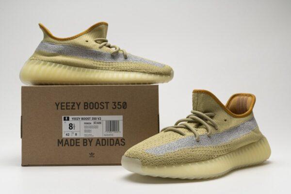 FX9034 adidas Yeezy Boost 350 V2 “Marsh” - Image 8