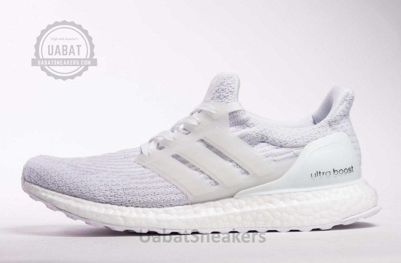 Adidas Ultra Boost 3.0 “Triple White” Real Boost BA8841
