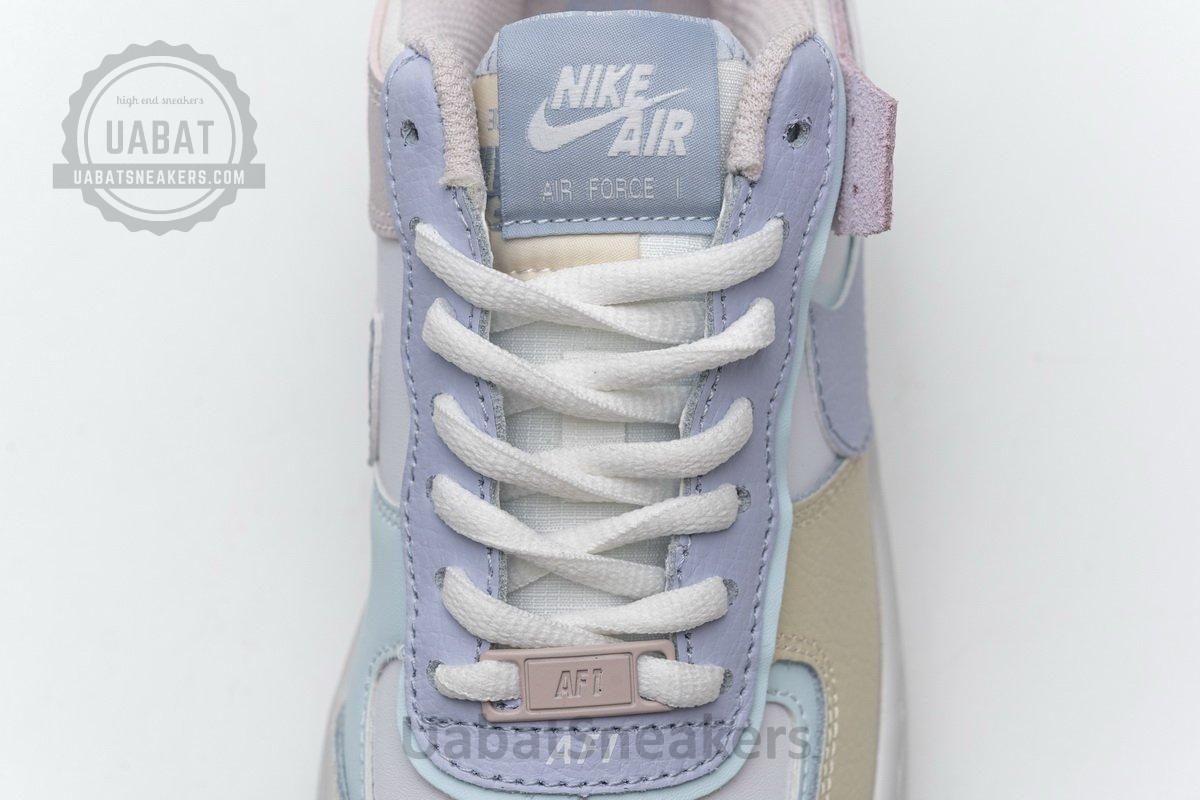 CI0919-106 Womens Air Force 1 Shadow White Ghost - Image 8