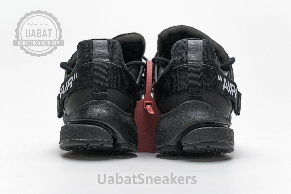 AA3830-002 OFF-WHITE x Nike Air Presto Black - Image 7