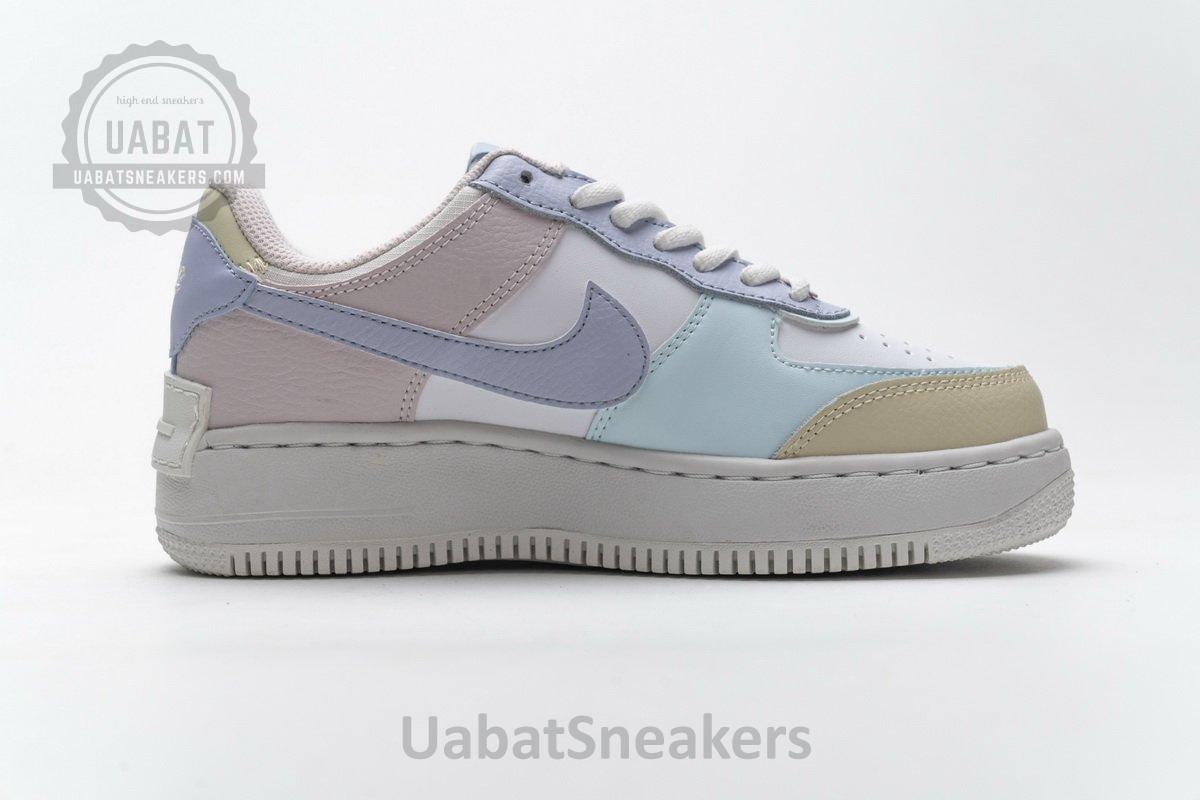 CI0919-106 Womens Air Force 1 Shadow White Ghost - Image 10