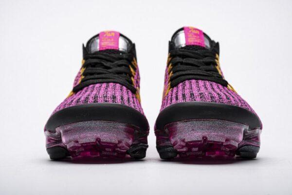 Nike Air VaporMax Flyknit 3.0 2019 Fuchsia Orange Black AJ6910-600 - Image 6