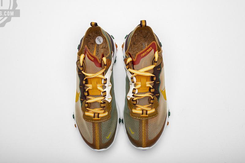Nike React Element 87 Orange Peel CJ6897-113 - Image 5