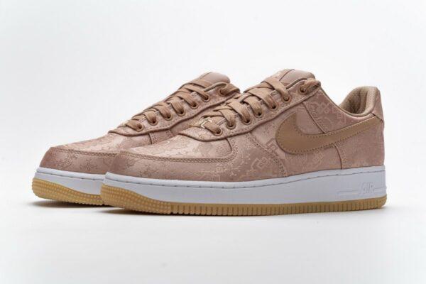 CJ5290-600 CLOT x Nike Air Force 1 Low “Rose Gold” - Image 4