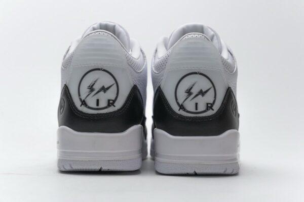DA3595-100 Fragment Design x Air Jordan 3 Black White - Image 7
