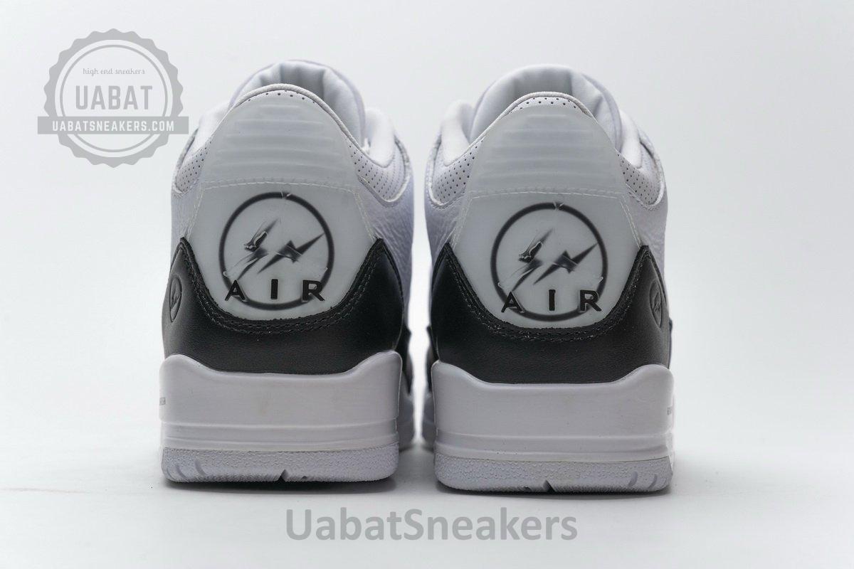 DA3595-100 Fragment Design x Air Jordan 3 Black White - Image 7