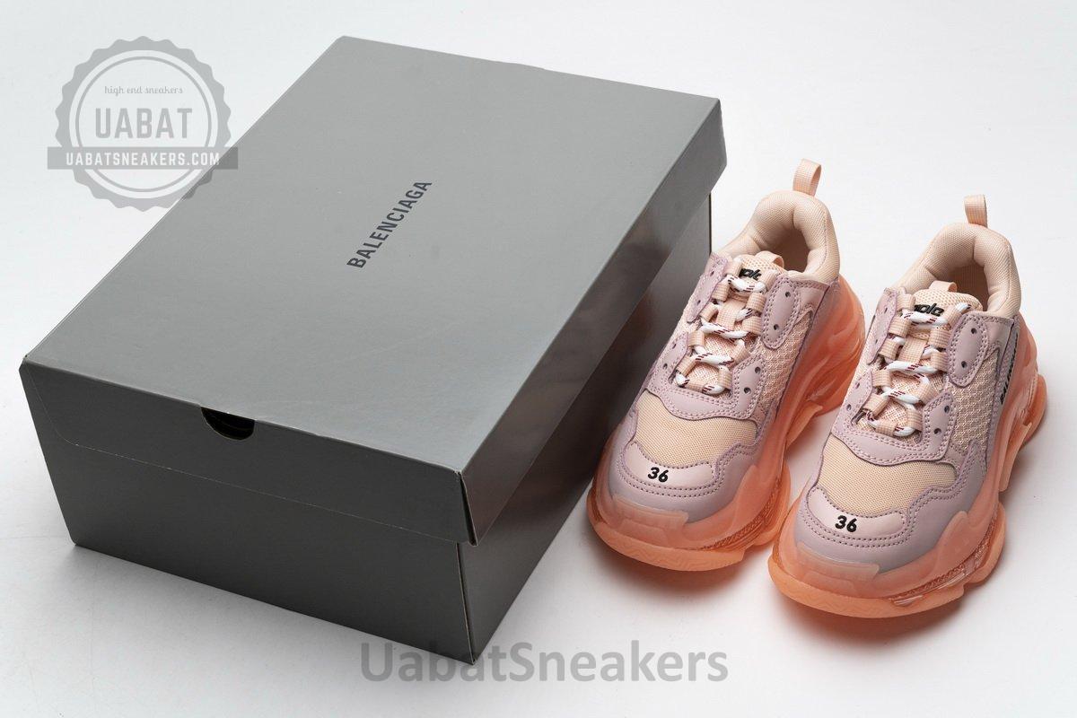 544351 W09E1 1331 Balenciaga Triple S Pink - Image 5