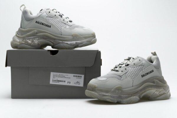 544351 W09O1 1705 Balenciaga Triple S Grey - Image 6