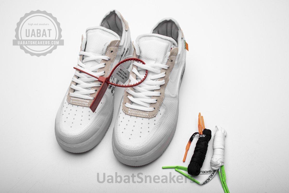 AO4606-100 OFF White X Air Force 1 Low White - Image 9
