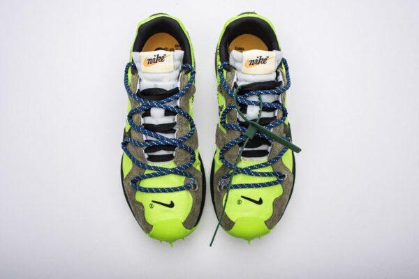 OFF WHITE X Nike Zoom Terra Kiger 5 White Electric Green CD8179-300 - Image 5