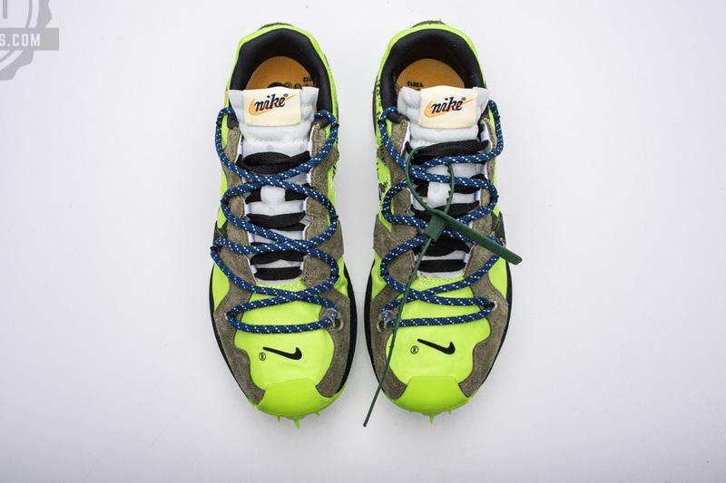 OFF WHITE X Nike Zoom Terra Kiger 5 White Electric Green CD8179-300 - Image 5