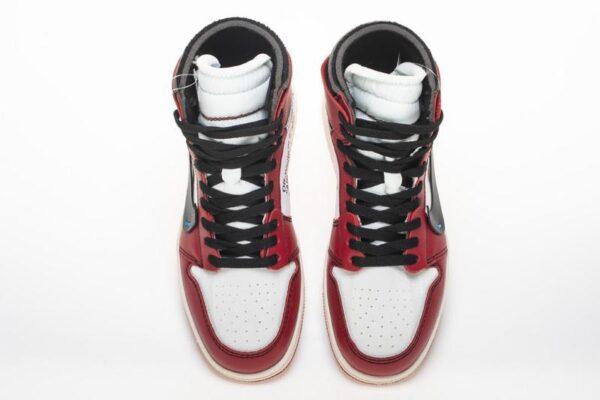 OFF-WHITE x Air Jordan 1 High OG 10X“Chicago”AA3834-101 - Image 10