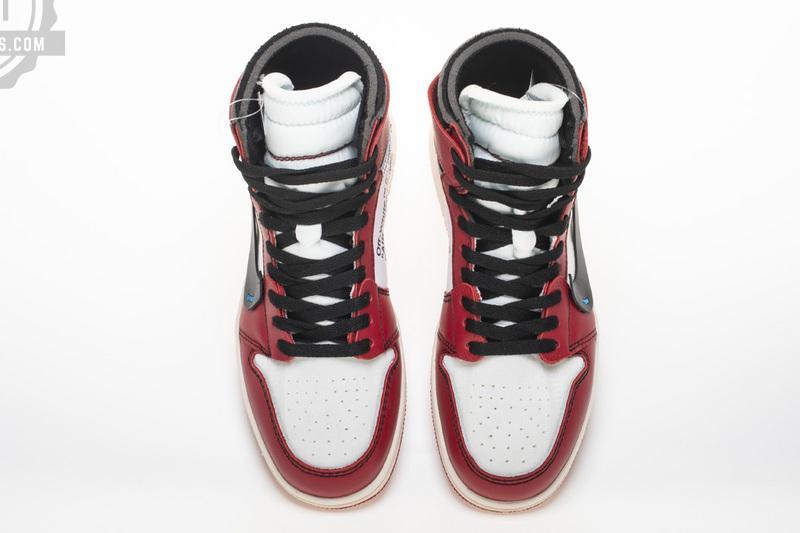 OFF-WHITE x Air Jordan 1 High OG 10X“Chicago”AA3834-101 - Image 10