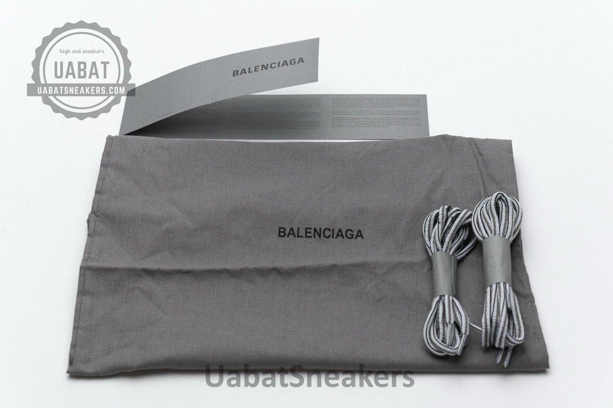 542435 W1GB7 2018 Balenciaga Tess S.White Grey Orange - Image 14