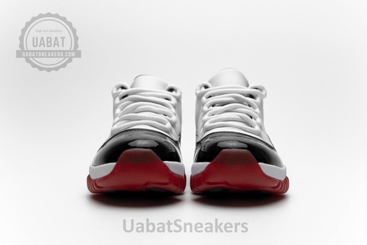 AV2187-160 Air Jordan 11 Low “White Bred” - Image 4