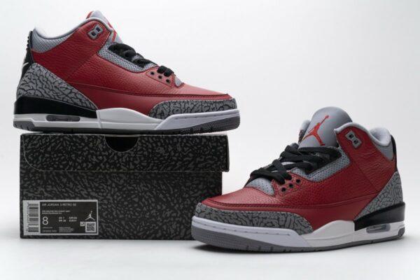 CK5692-600 Air Jordan 3 Retro SE Unite Fire Red - Image 2