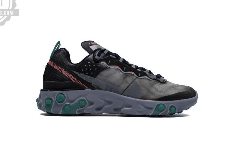 Nike React Element 87Undercover“Neptune Green” AQ1090-005 - Image 7