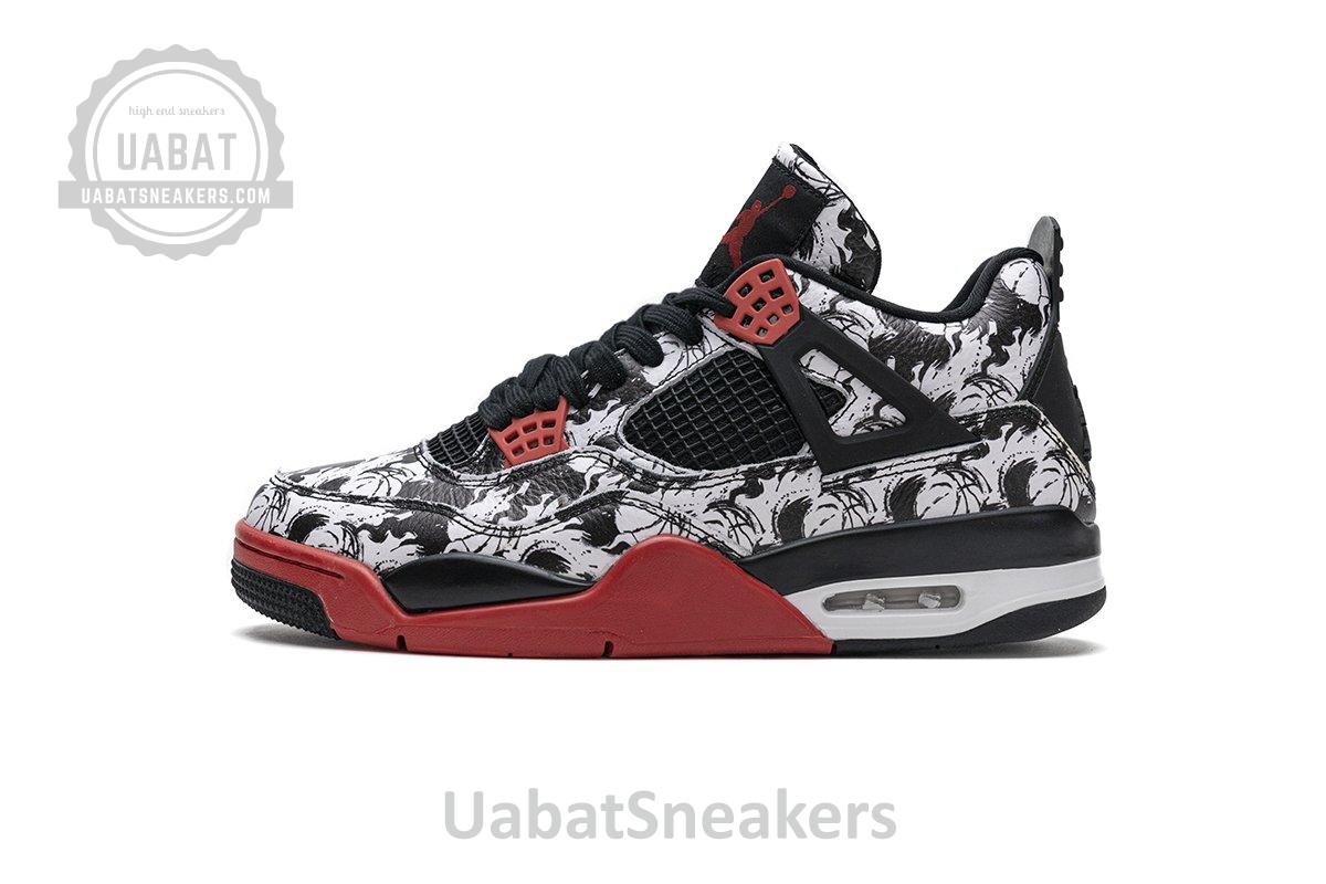 BQ0897-006 Air Jordan 4 Retro Singles Day Tattoo