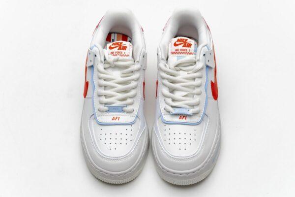 CQ9503-100 Womens Air Force 1 Team Orange - Image 4