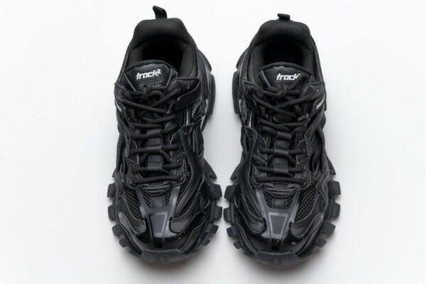 570391 W2GN1 1000 Blenciaga Track 2 Sneaker Black - Image 4