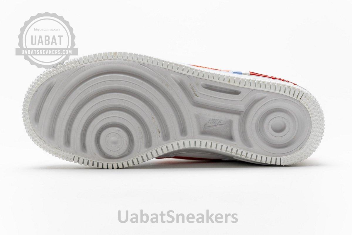 CQ9503-100 Womens Air Force 1 Team Orange - Image 9