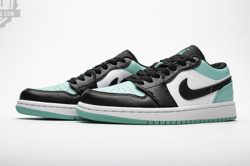 Air Jordan 1 Low Emerald Toe 553558-117 - Image 7