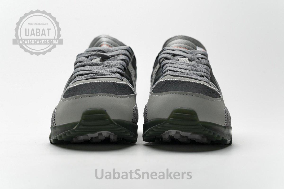 OFF-White x Nike Air Max 90 Grey - Image 9