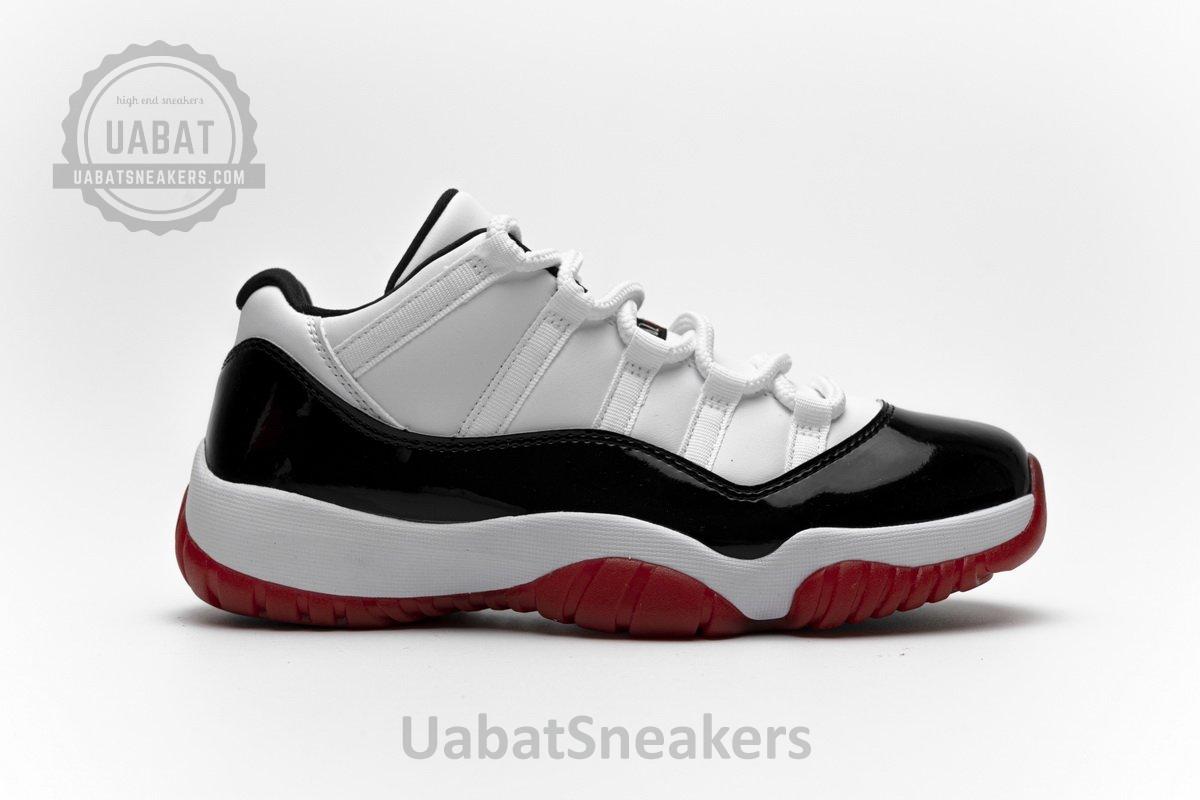 AV2187-160 Air Jordan 11 Low “White Bred” - Image 3