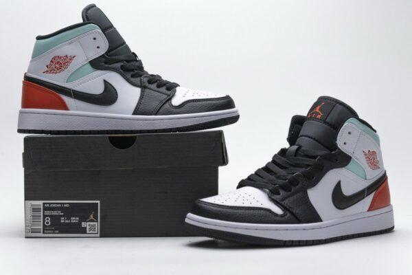 BQ6931-100 Air Jordan 1 Mid GS Black Toe - Image 2
